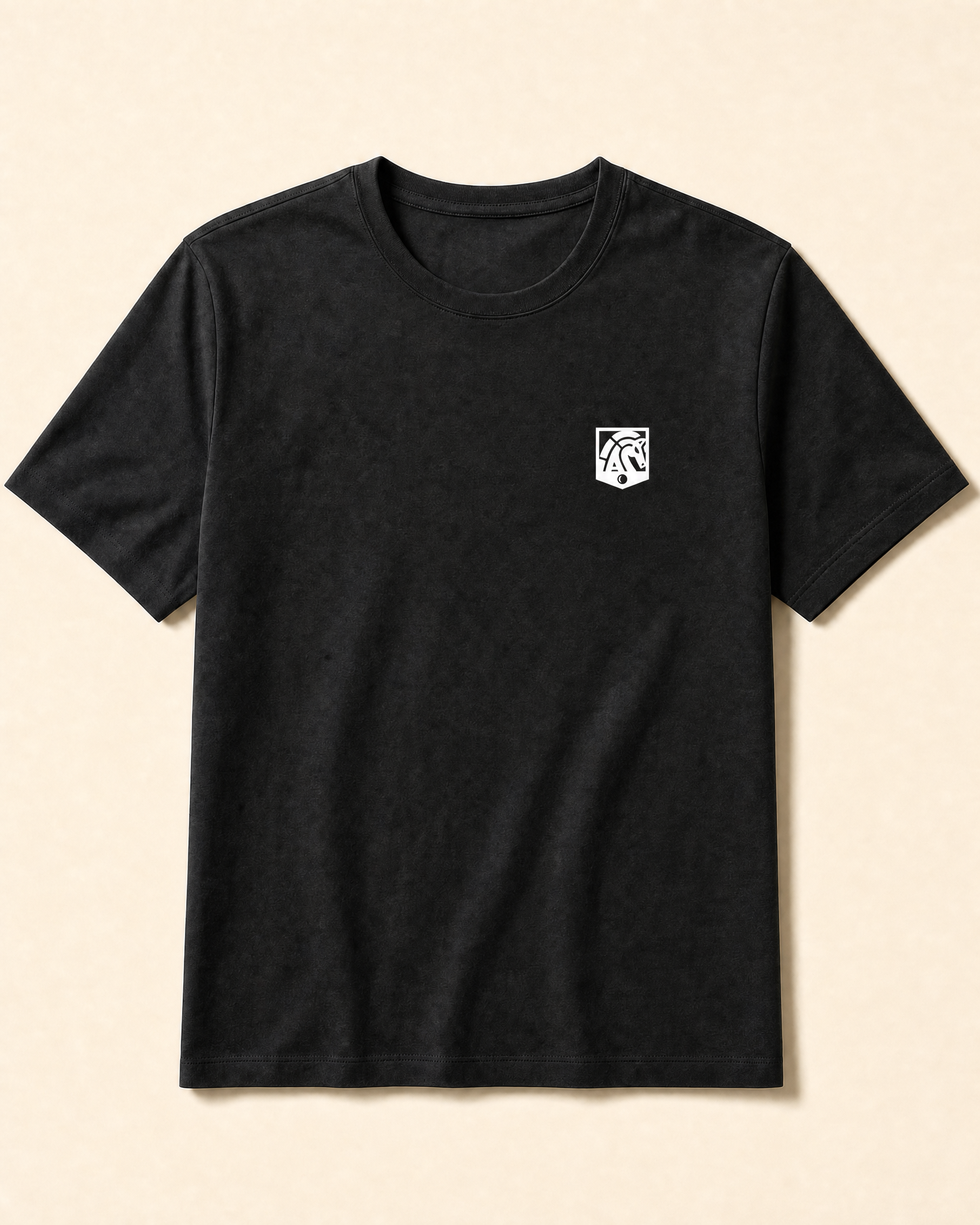 Camiseta Basic Minimalista Preta — A Pérola Negra
