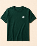 Camiseta Basic Minimalista Verde-Esmeralda — A Pérola Negra